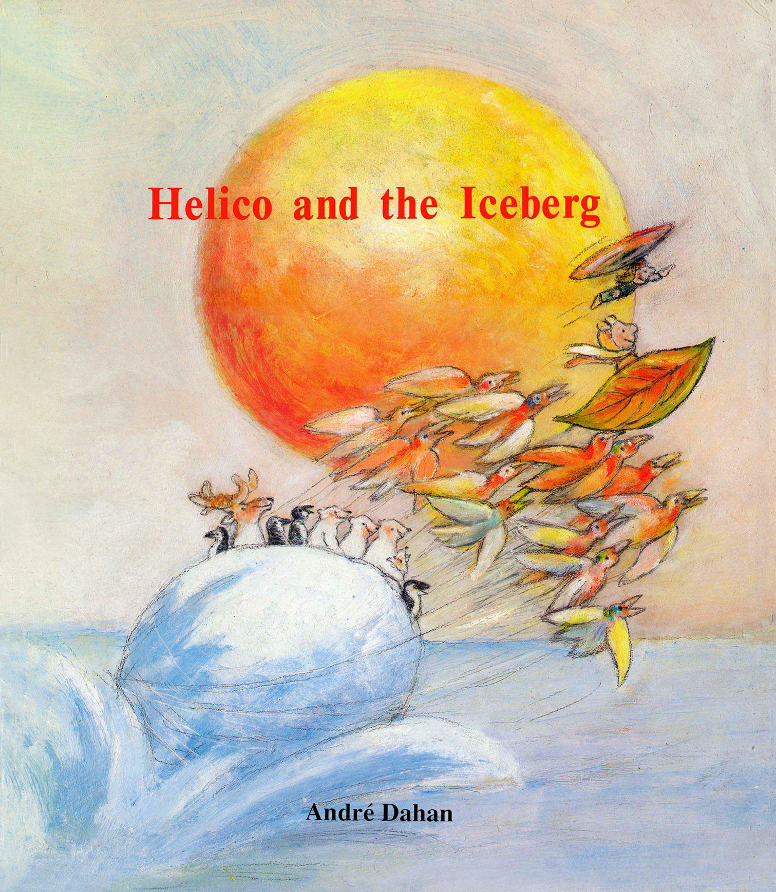 Hélico et l'iceberg