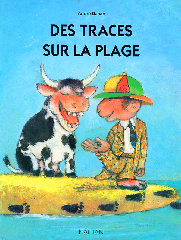Les traces sur la plage