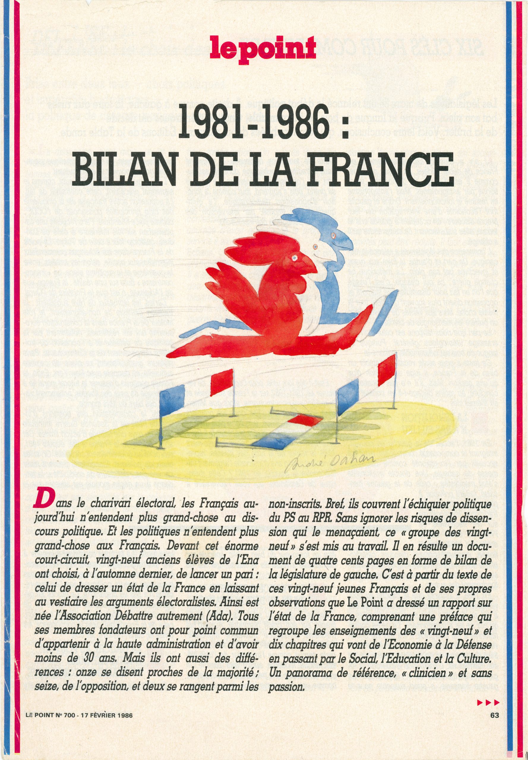 Bilan de la France