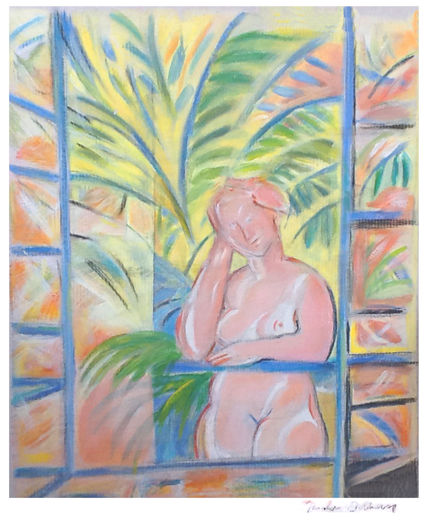 Femme à la fenêtre - 2