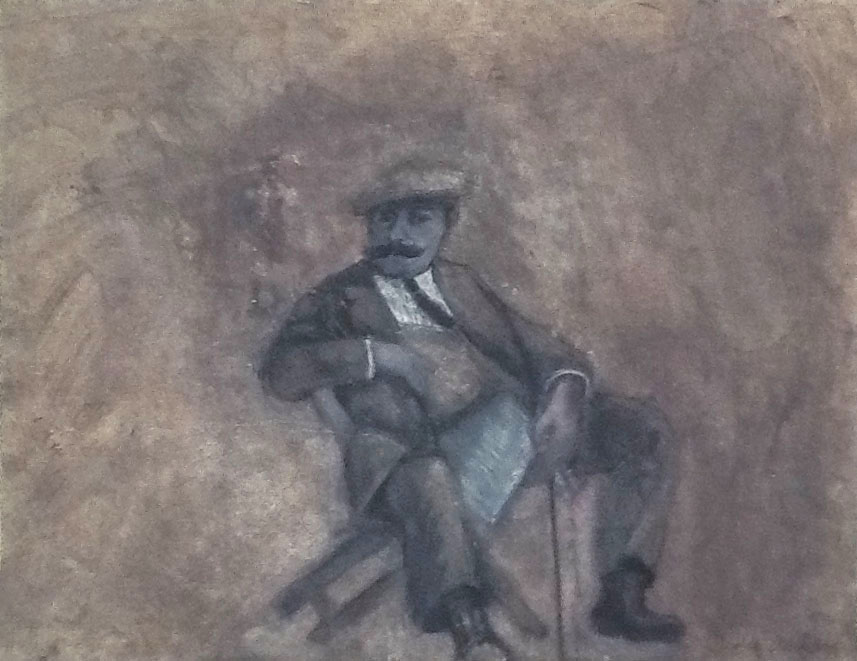 L'homme moustache