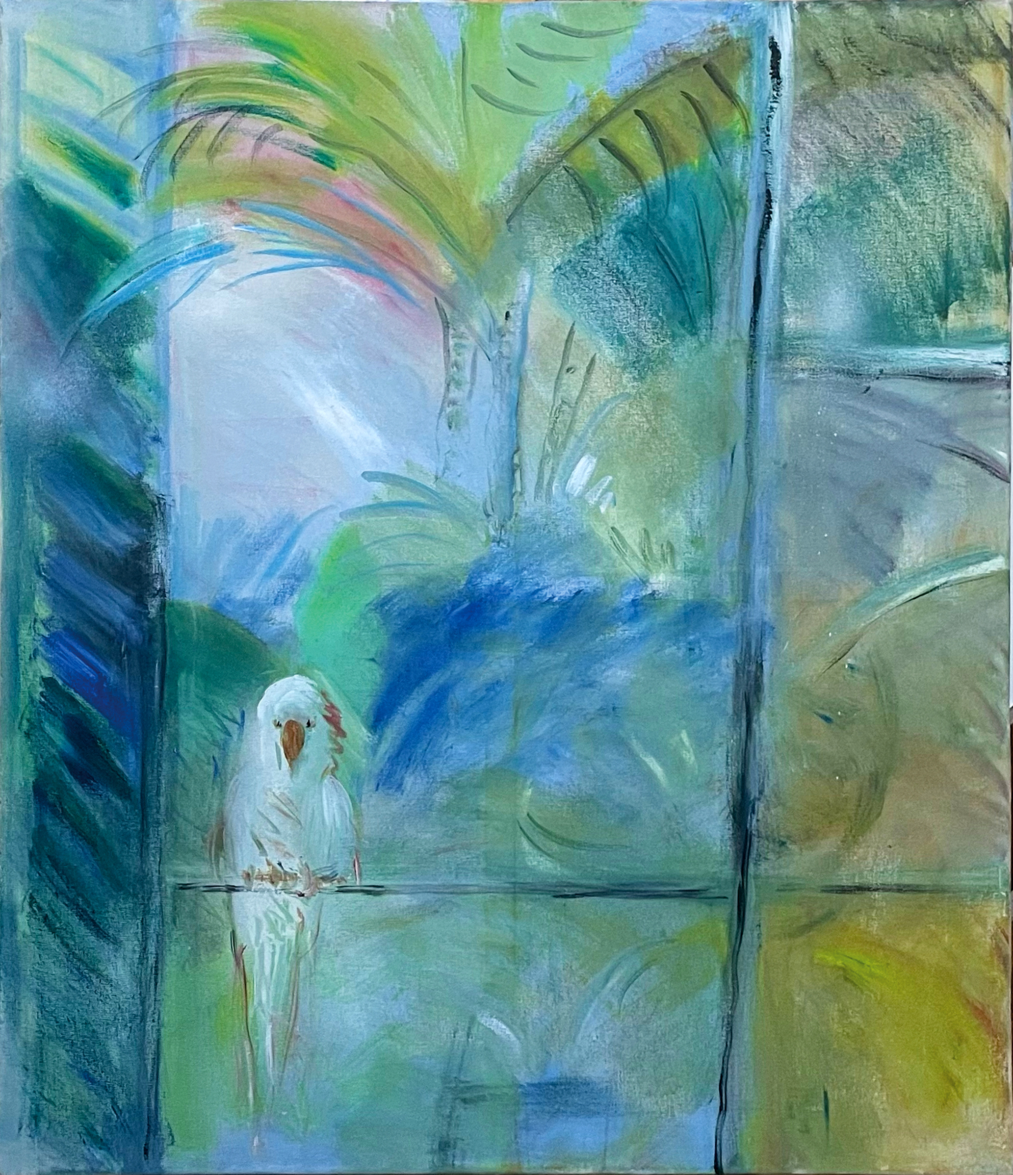 Perroquet blanc